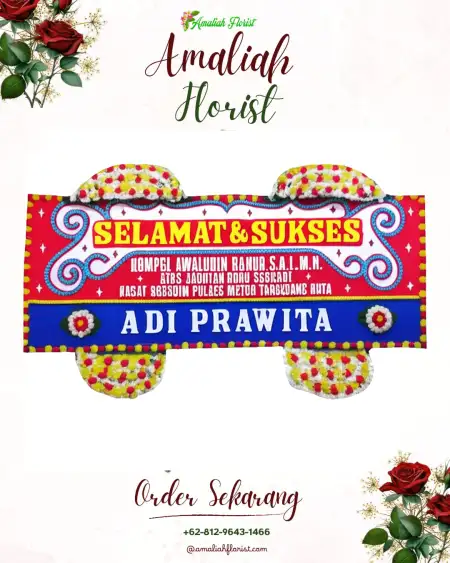 Papan Bunga Ucapan Selamat Kedayunan